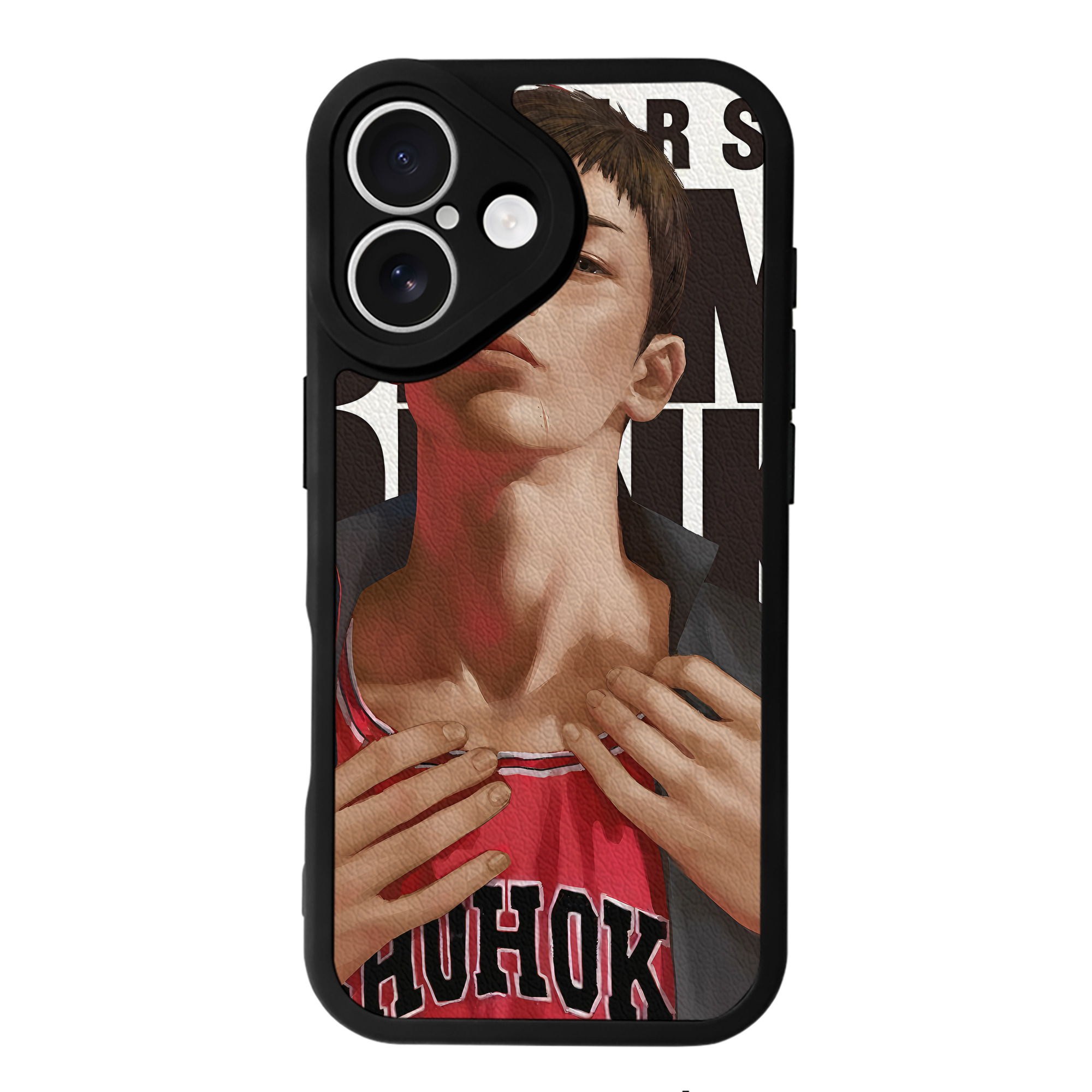 （画像用） SLAM DUNK／スラムダンク 【iPhone 16シリーズ対応】シリコンスマホケース（レザー調） 材質：シリコン